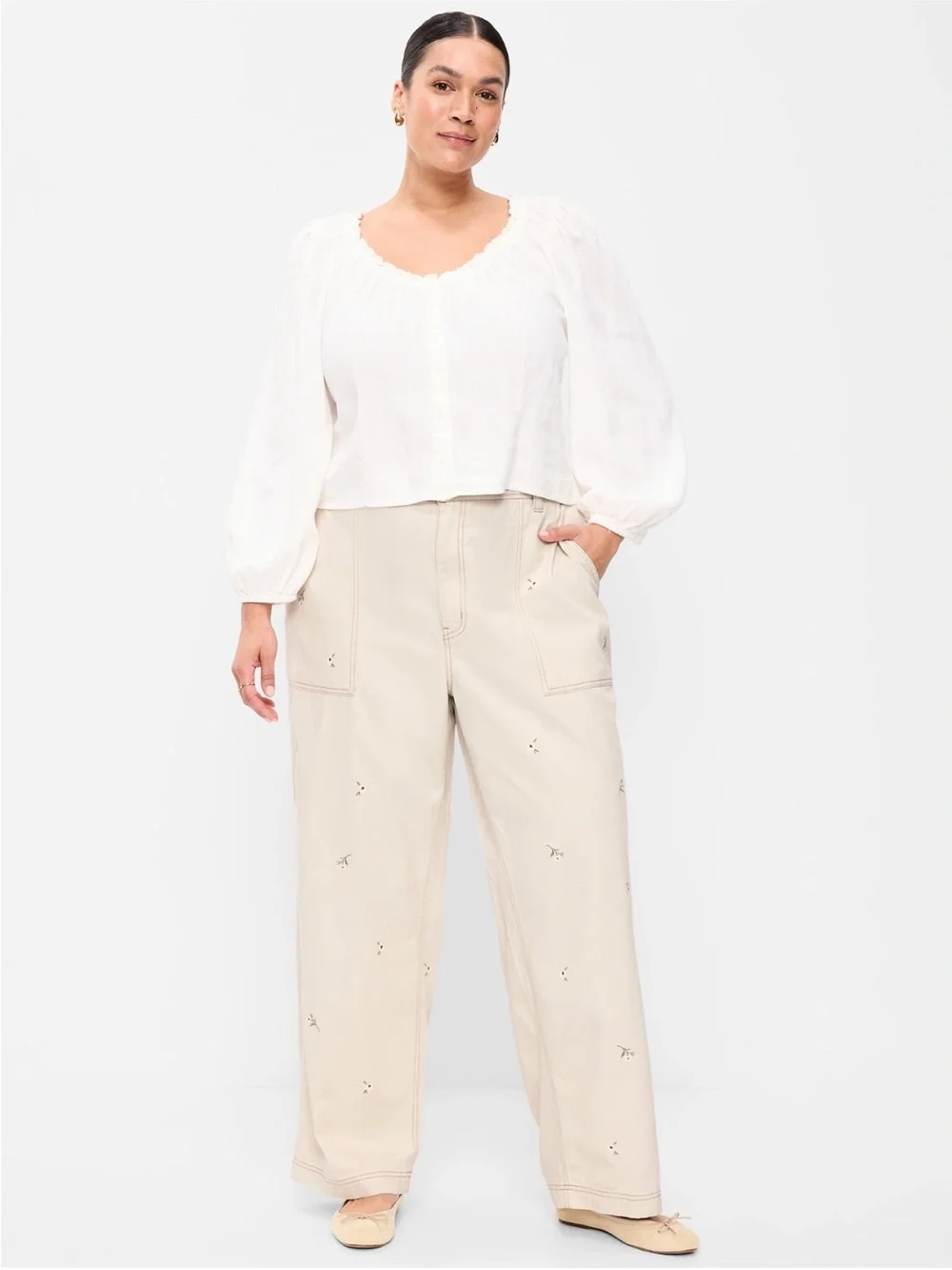 Old Navy Floral Pants Bundle - Picture 6 of 6